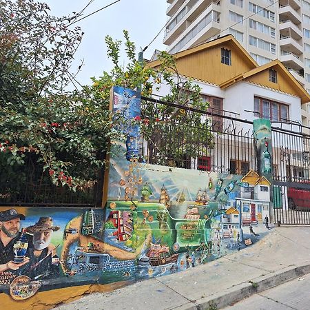 瓦尔帕莱索 Casa Avenida Alemania酒店 外观 照片