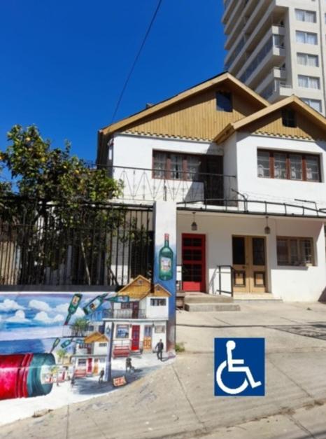 瓦尔帕莱索 Casa Avenida Alemania酒店 外观 照片