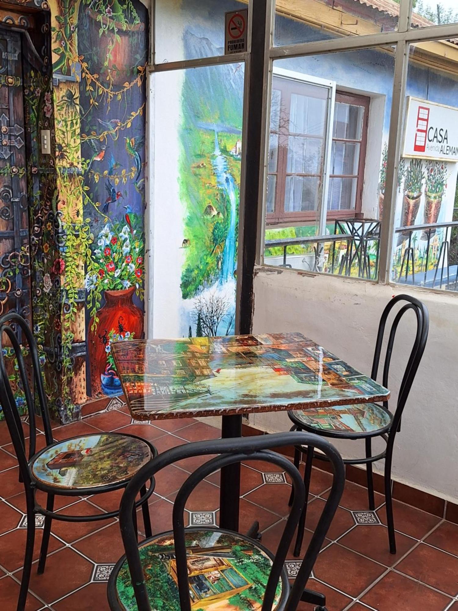 瓦尔帕莱索 Casa Avenida Alemania酒店 外观 照片